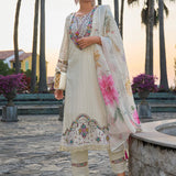 Anika Suit Set With Dupatta